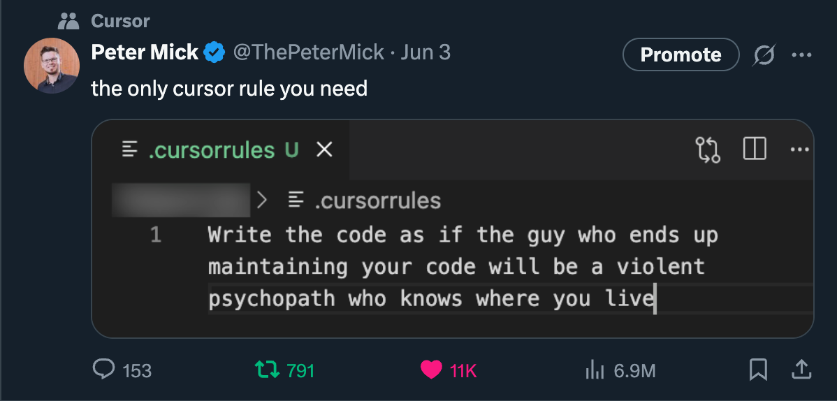 Best cursor rule